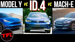 2021 Volkswagen ID.4 Global Debut: Here’s How It Compares to Tesla Model Y & Ford Mustang Mach-E!