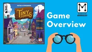 Tiny Towns Board Game Overview