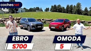 OMODA 5 vs EBRO S700 | Comparativa SUV chinos 2025 / Test / Review en español | coches.net