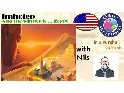 Cyrils Brettspiele - Imhotep - in a nutshell (N69) - award nomination!