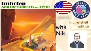 Cyrils Brettspiele - Imhotep - in a nutshell (N69) - award nomination!