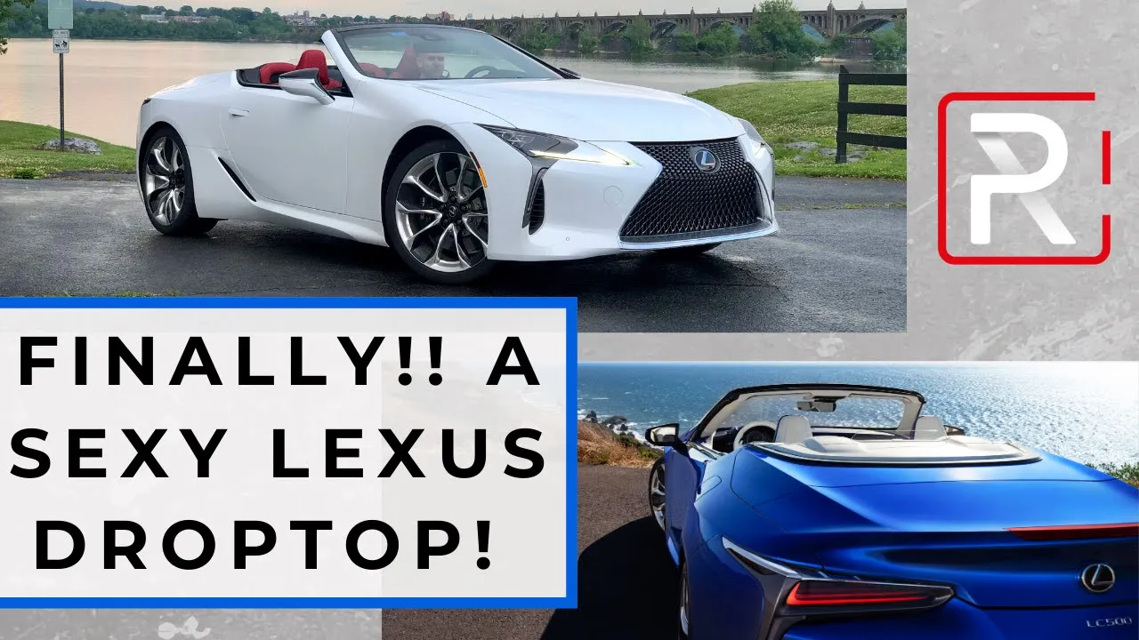 The 2021 LC 500 Convertible is The First-Ever Sexy Droptop from Lexus