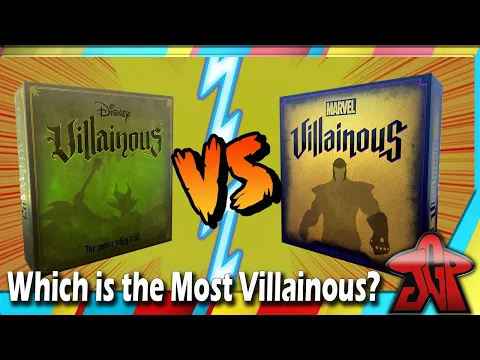 Disney Villainous vs Marvel Villainous