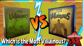 Disney Villainous vs Marvel Villainous