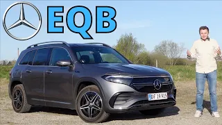 DEN ELEKTRISKE MERCEDES EQB SKUFFER OG IMPONERER PÅ SAMME TID... Mercedes EQB test