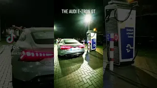 AUDI E TRON GT! Nachts Laden #elektroauto #shorts #electriccar #shortvideo