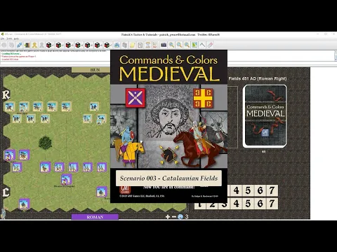 Commands & Colors: Medieval - 003 Catalaunian Fields (Roman Right)