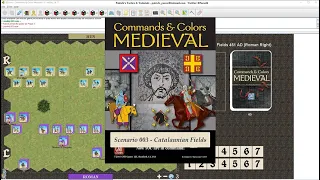 Commands & Colors: Medieval - 003 Catalaunian Fields (Roman Right)