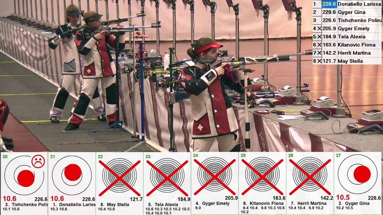SM Bern 2024: Final Gewehr 10m Juniorinnen U19 - U21