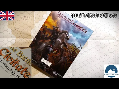 NORMAN CONQUESTS, Gmt games | Playthrough | Civitate | (eng) | Winter Quartering