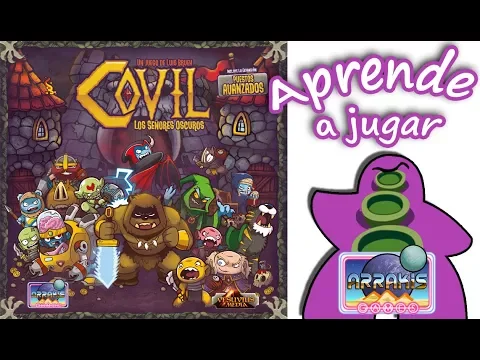 Covil - Español - Reseña Juego de Mesa - Preparación y cómo se juega