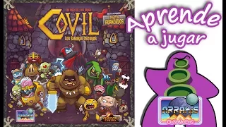 Covil - Español - Reseña Juego de Mesa - Preparación y cómo se juega