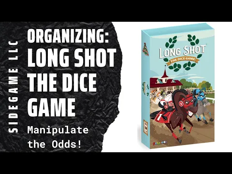 Organizing Long Shot the Dice Game (Retail Edition with Eraser and Finish Line Promo) SideGame LLC
