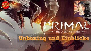 PRIMAL - The Awakening - UNBOXING und EINBLICKE - Reggie Games