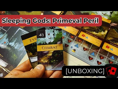 Unboxing | Sleeping Gods: Primeval Peril