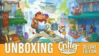 Critter Kitchen DELUXE EDITION Unboxing and Rebox