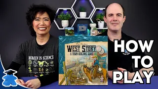 West Story : A Town Building Game - How to Play+Variant. Concise Clear, Complete Board Game Tutorial