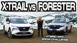 Which SUV is Best for Fuel Economy and Snow Trips? Nissan X-Trail e-Power vs Subaru Forester Hybrid