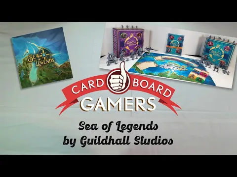 Sea Of Legends Board Game Unboxing