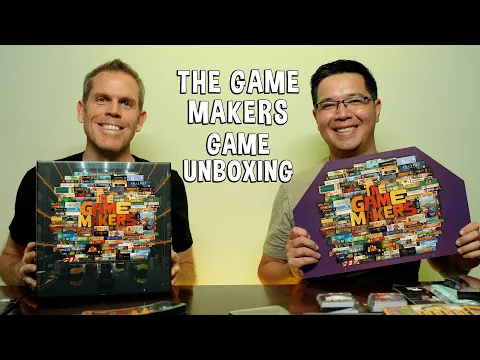 The Game Makers Unboxing - Board Game About Making Board Games