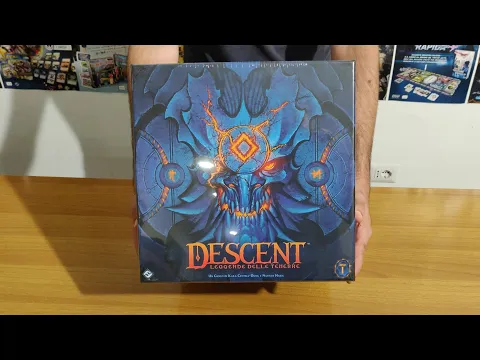Unboxing di Descent: Leggende delle Tenebre
