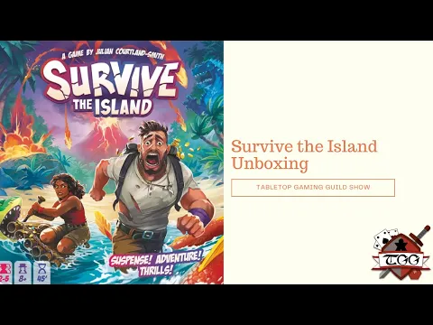 Survive the Island Board Game Unboxing