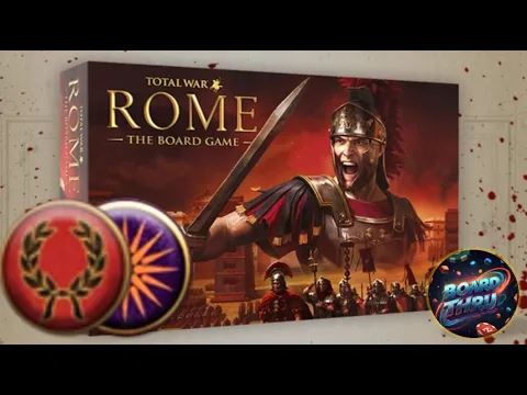 Rome Total War: The Board Game - Naval Battle - Greece vs Rome - BoardThru rules
