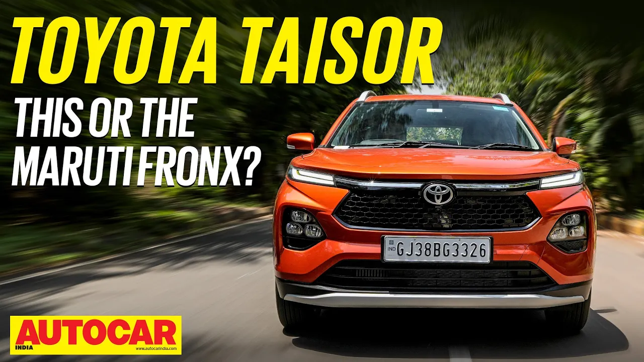 Toyota Taisor review - Maruti Fronx in Toyota clothes | First Drive |  @autocarindia1