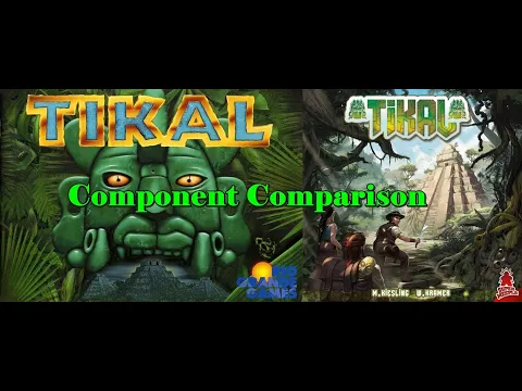 Dad vs Daughter - Tikal - Unboxing & Comparison
