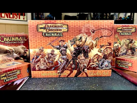 D&D Chainmail Miniatures Game, 2001 Starter Set and Expansions