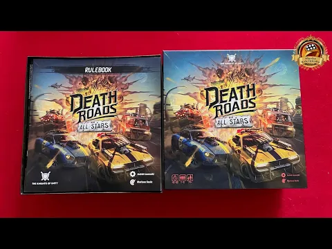 Death Roads All Stars - Odpakowanie gry planszowej od polskiego The Knights of Unity