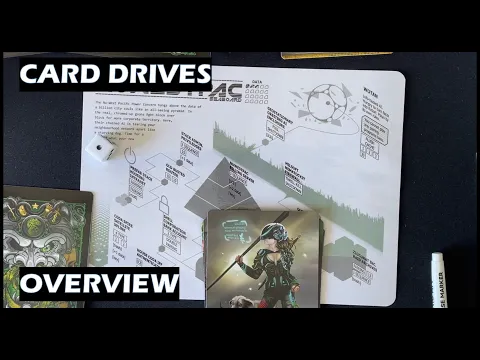 Card Drives PnP TTRPG Cyberpunk card game