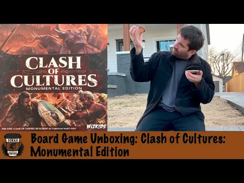 Board Game Unboxing: Clash of Cultures: Monumental Edition