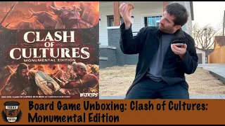Board Game Unboxing: Clash of Cultures: Monumental Edition