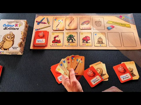 How to play Colour MY Kritters (2023 version)