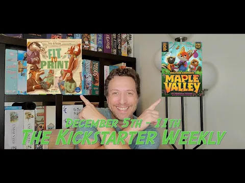 The Kickstarter Weekly, December 5th - 11th