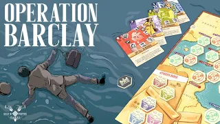 Operation Barclay Gameplay & Tutorial | Salt & Pepper Games | WW2 Boardgame