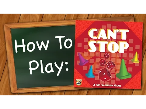 How to play Can't Stop