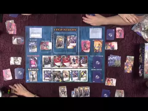 Legendary: A Marvel Deck Building Game - GameNight! Se1 Ep14 - How to Play and Playthrough
