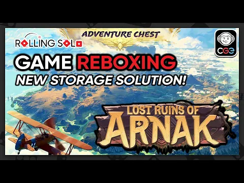 Lost Ruins of Arnak: Adventure Chest | Game Reboxing