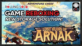 Lost Ruins of Arnak: Adventure Chest | Game Reboxing