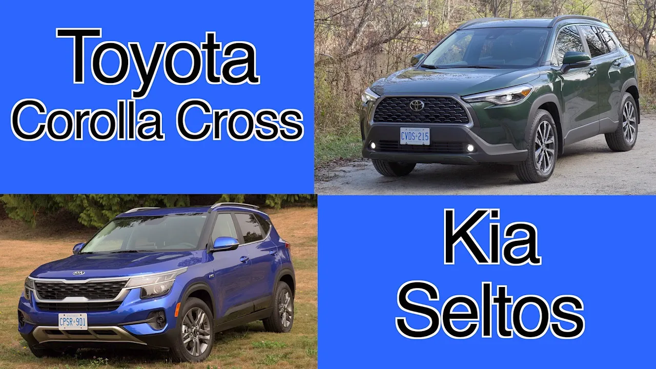 All-new Toyota Corolla Cross VS Kia Seltos comparison