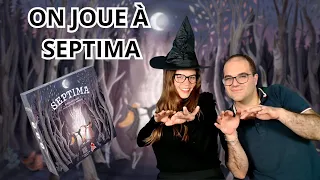 { Règles Et Partie } ON JOUE À SEPTIMA | Jeu De Société | Super meeple