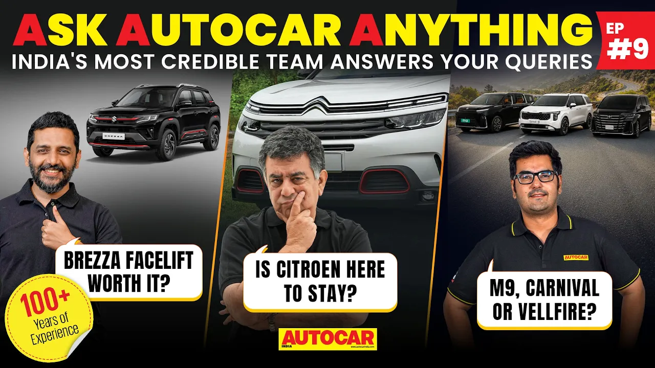 Ask Autocar Anything - New Fortuner, Citroen's future, Brezza new vs old | AAA Ep. 9 | Autocar India
