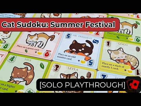 Playthrough | Cat Sudoku: Summer Festival