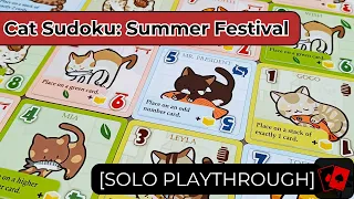 Playthrough | Cat Sudoku: Summer Festival