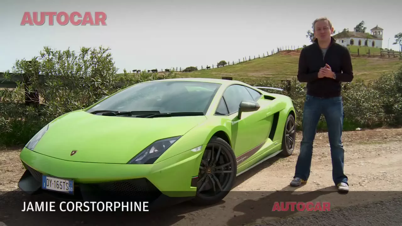 Lamborghini Gallardo Superleggera LP570-4 driven by autocar.co.uk