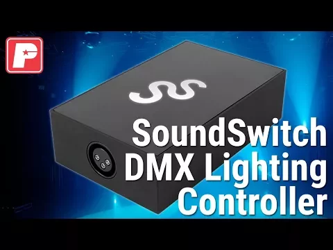 Product video thumbnail for SoundSwitch DMX Interface for Serato DJ with Bag &amp; Vinyl