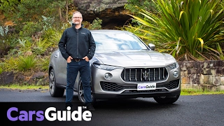 Maserati Levante 2017 review | first Australian drive video