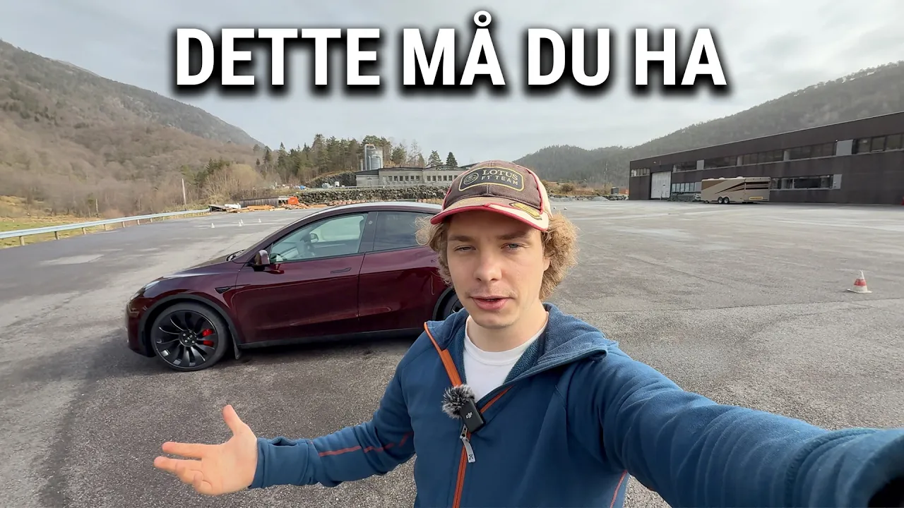 Det aller første som MÅ på plass i din Tesla!